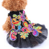 Colorful Paisley Gown - My Dog Flower