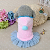 Cotton Candy Hoodie Dress - My Dog Flower
