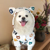 Printed Rain Coat - My Dog Flower