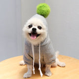 Puff Ball Pullover - My Dog Flower