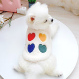Puffy Rainbow Vest - My Dog Flower